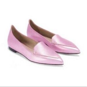 M. Gemi Stellato Flats In Rose Metallic